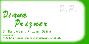 diana prizner business card